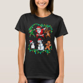 Christmas Santa Elf Reindeer Dab Xmas Dance Boys G T-Shirt (Vorderseite)