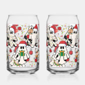 Christmas Santa Ghost Glass Cups Dosenglas (Vorderseite)