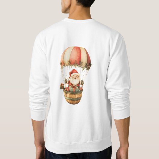 Christmas Santa & Gift Sweatshirt (Rückseite)