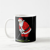 Christmas Santa Golf Golfer Xmas Funny Christmas G Kaffeetasse (Links)