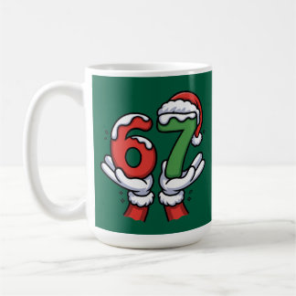Christmas Santa Hand 67 6 7 Kaffeetasse