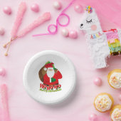 Christmas Santa Ho Ho Ho Pappteller (Party)