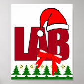 CHRISTMAS SANTA LABOR POSTER (Vorne)