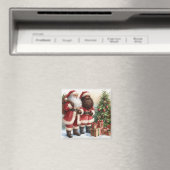 Christmas Santa Magnet (In Situ (Geschirrspüler))