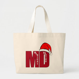 CHRISTMAS SANTA MD - ARZT JUMBO STOFFBEUTEL