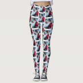 CHRISTMAS SANTA MOUSE LEGGINGS (Vorderseite)