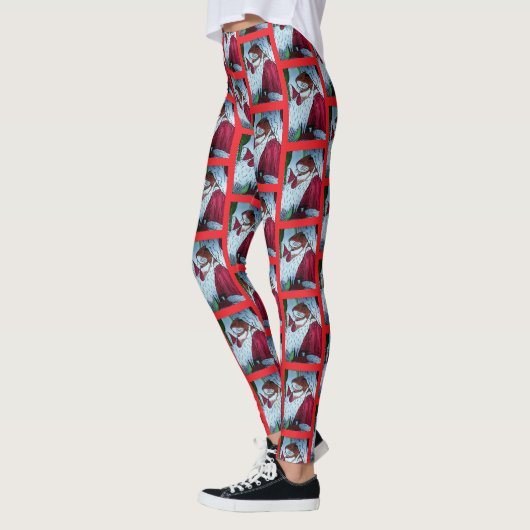 CHRISTMAS SANTA MOUSE LEGGINGS (Links)