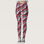 CHRISTMAS SANTA MOUSE LEGGINGS (Vorderseite)