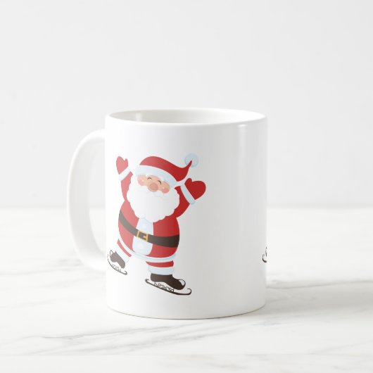 Christmas Santa mug Kaffeetasse (Vorderseite Links)