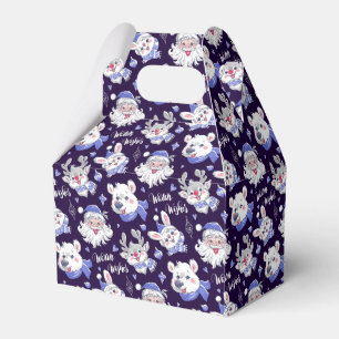 Christmas Santa Polar Bear Rentier Gevor Box Geschenkschachtel