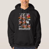 Christmas Santa Riding English Bulldog Xmas Hoodie (Vorderseite)