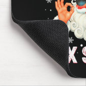 Christmas Santa Says 6 7 Six Seven Gen Z Alpha Mem Mousepad (Ecke)