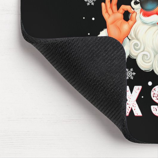 Christmas Santa Says 6 7 Six Seven Gen Z Alpha Mem Mousepad (Ecke)