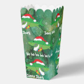 Christmas Santa Shark Gevor Boxes Geschenkschachtel (Rückseite)