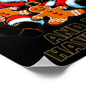 Christmas Santa Shut Up And Lets Have A Beer Poster (Ecke)