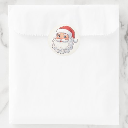 Christmas Santa Sticker  (Tasche)