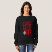 Christmas Santa's Cutest Elf Sweatshirt (Vorne ganz)