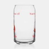 Christmas Santa's Milk Dosenglas (Links)