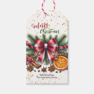 Christmas Scents Natural Elements Gift Tag Geschenkanhänger