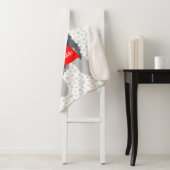 Christmas Schnauzer Dog Weihnachtsmannmütze Sherpa Sherpadecke (Beispiel)