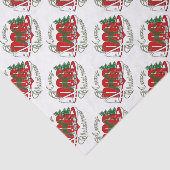 CHRISTMAS SCHNAUZER SEIDENPAPIER (Ausschnitt)