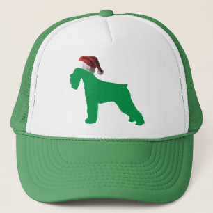 Christmas Schnauzer Truckerkappe