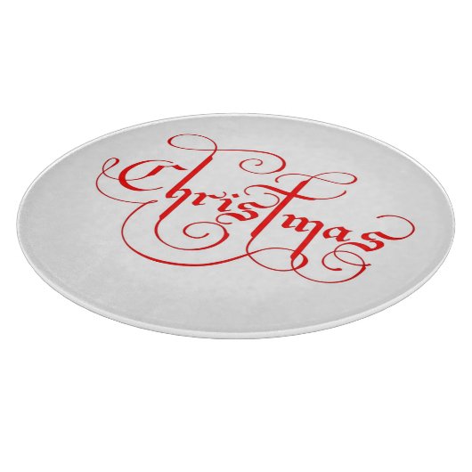 CHRISTMAS SCHNEIDEBRETT (Ecke)