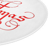 CHRISTMAS SCHNEIDEBRETT (Ecke)