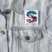 CHRISTMAS-SCHREIBEN / INSPIRIERT SANTA-MONOGRAMM BUTTON (Beispiel)