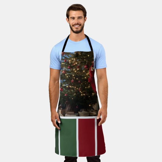 Christmas Schürze (Getragen)