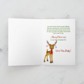 CHRISTMAS - SCHWEETIE - KIND FEIERTAGSKARTE (Innenseite)