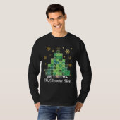 Christmas Science Chemist Tree Periodic Table Xmas T-Shirt (Vorne ganz)