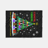 Christmas Science Teacher 67 Meme Santa Oh Chemist Fleecedecke (Vorderseite (Horizontal))