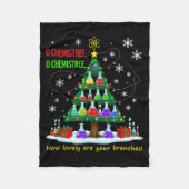 Christmas Science Teacher 67 Meme Santa Oh Chemist Fleecedecke (Vorderseite)