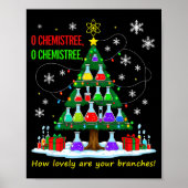 Christmas Science Teacher 67 Meme Santa Oh Chemist Poster (Vorne)