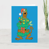 Christmas Scooby Feiertagskarte (Vorderseite)