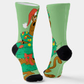 Christmas Scooby Socks Socken (Gewinkelt)
