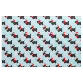 Christmas Scottie Dogs Pattern Stoff (Fat Quarter (45,7 x 55,9 cm))