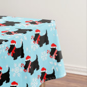 Christmas Scottie Dogs Pattern Tischdecke (Beispiel)