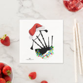 Christmas Scottish Highland Dancer Serviette (Beispiel)