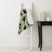 Christmas Scottish Terrier Green Sherpadecke (Beispiel)