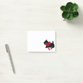 Christmas Scottish Terrier Post It Notes Geschenk Post-it Klebezettel (Büro)