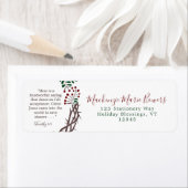 CHRISTmas Scripture Wreath-Rücksendeadresse (Insitu)