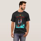 Christmas Seahorse Reindeer With Holiday Decorativ T-Shirt (Vorne ganz)