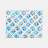 Christmas Sealyham Terrier Fleece Blanket (Vorderseite (Horizontal))