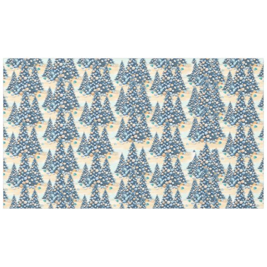 Christmas Seashells Tree Beach  Tischdecke (Vorderseite (Horizontal))