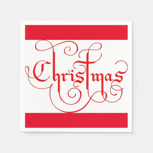 CHRISTMAS SERVIETTE (Vorderseite)