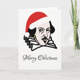 Christmas Shakespeare Feiertagskarte