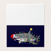 Christmas Shark (Außenseite Aufgefaltet)