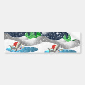 Christmas Shark Autoaufkleber (Vorne)